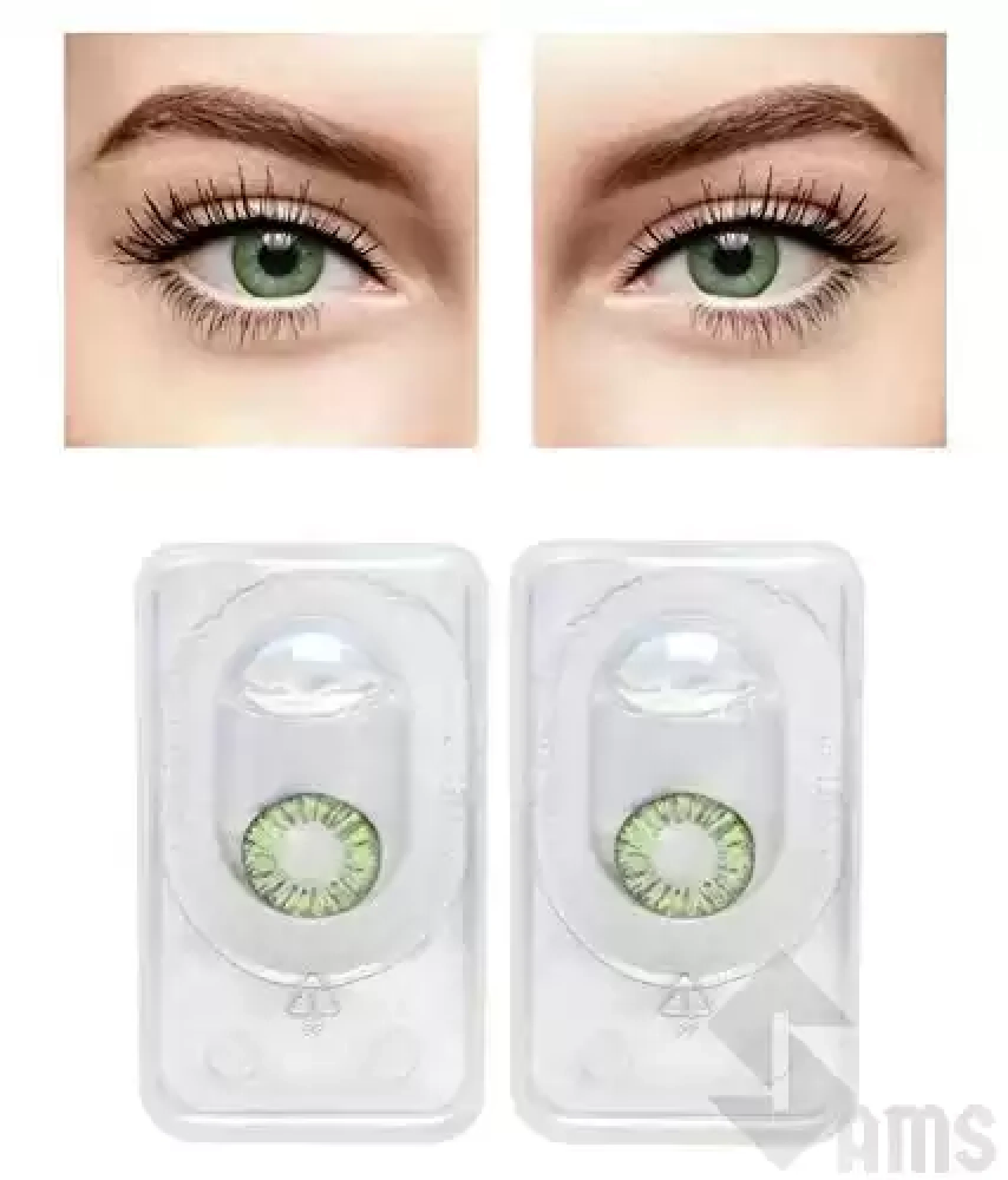 Fresh look Contact Lens Green2.webp